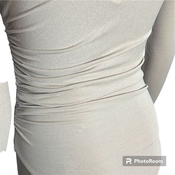 NWT Wolford Gathered Cache-Coeur Body Nude M - Picture 15 of 16